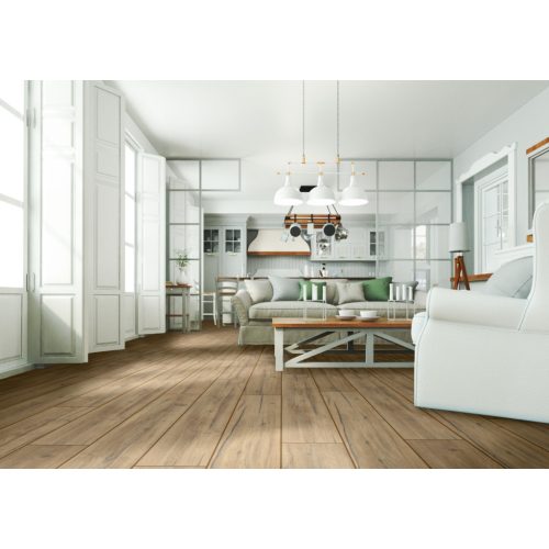 Sparrow tölgy vízálló laminált padló 8mm/Ac5/33 kopásállóság, fózolt - 40254