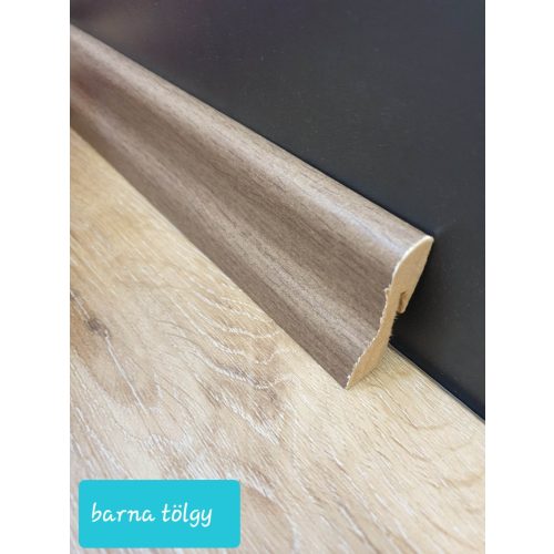 Barna tölgy D profilos szegély