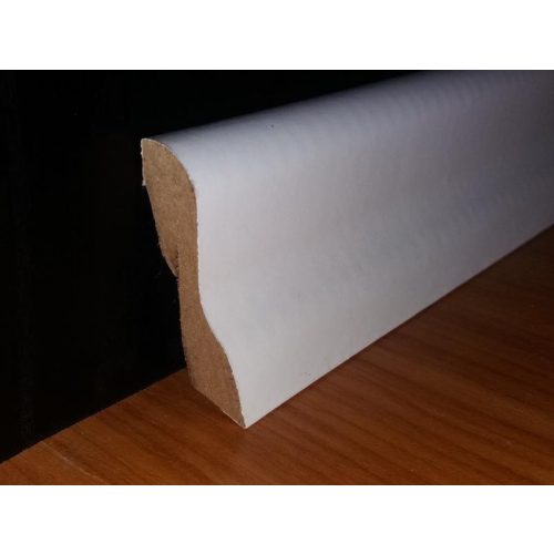 fehér D profilos szegélyléc