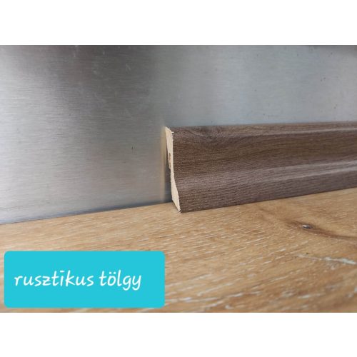 Rusztikus tölgy D profilos szegély