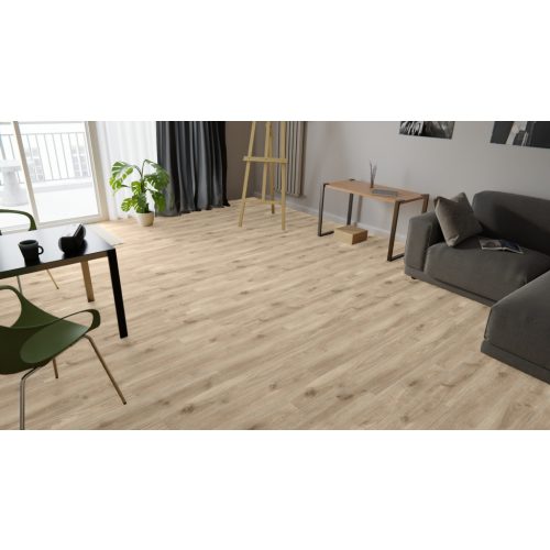 Velence tölgy vízálló laminált padló 8mm/Ac5/33 kopásállóság, fózolt - 6201