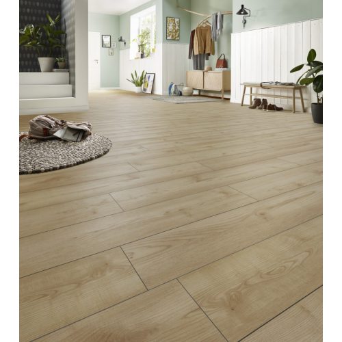 Grottino Beige vízálló laminált padló 8mm/Ac5/33 kopásállóság, fózolt - 80031