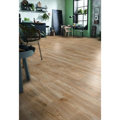 Gunray Nussbaum Cappucino laminált padló 8mm/Ac4/32 kopásállóság, fózolt - 80862