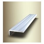 Lezáró profil ezüst, homok - 236