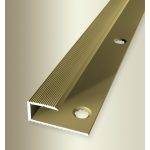 U profil arany, acél, bronz szinekben - 210