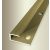 U profil arany, acél, bronz szinekben - 210