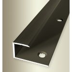 U profil arany, acél, bronz szinekben - 214