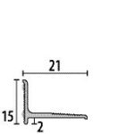 Terasz profil acél, arany, bronz színben - 369