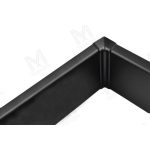 H83 profilhoz sarokelemek fekete színben