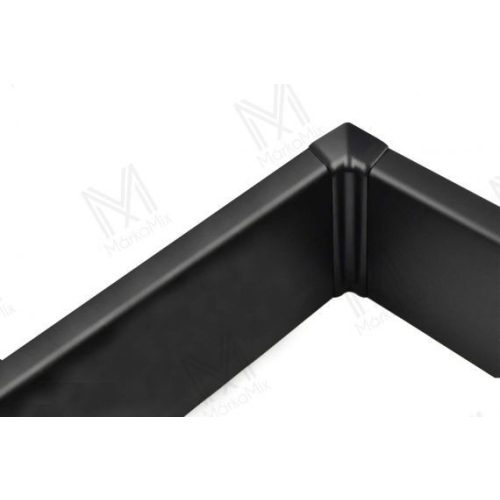 H83 profilhoz sarokelemek fekete színben