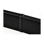 H83 profilhoz sarokelemek fekete színben