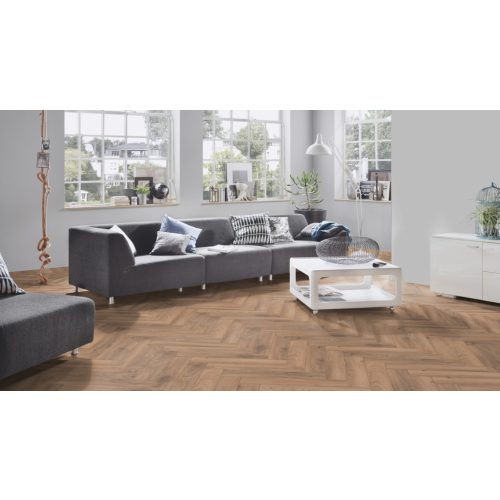 Historic Oak halszálkamintás laminált padló 8mm/Ac5/32 kopásállóság fózolt - 5947