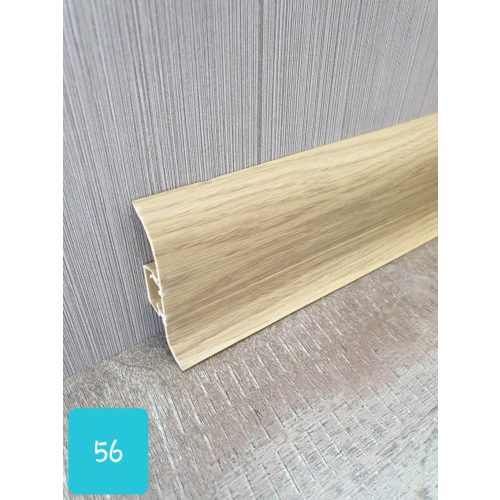 Kábelcsatornás szegélyléc - 56