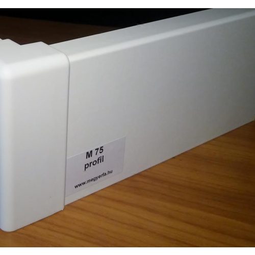 Magyar fehér szegélyléc - M75