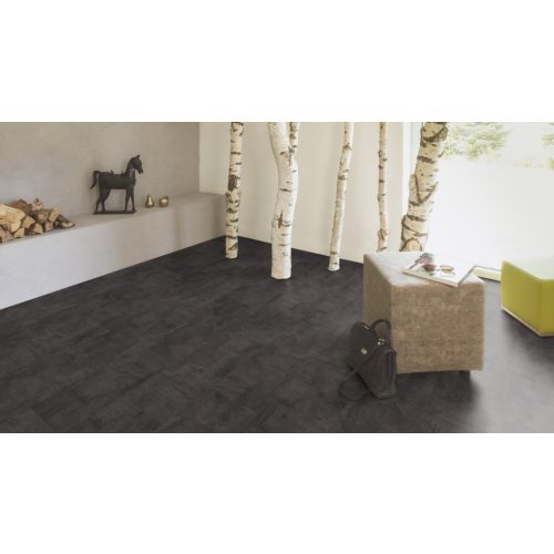 Iron Ocean metál járólapmintás vízálló laminált padló 8mm/Ac5/33 kopásállóság, fózolt - K4399 kőmintás