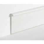 Pvc lezáró szegély fehér