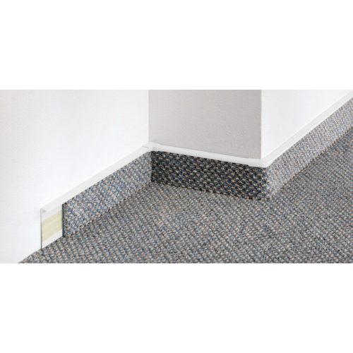 Szőnyeg lezáró szegély fehér