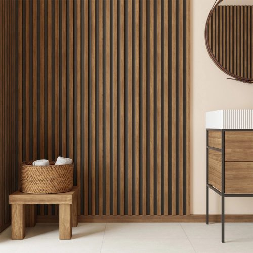 European Oak akusztikus dekorpanel, falburkolat - Y00002